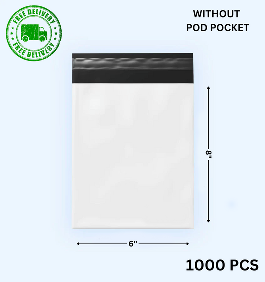Greymark Plain Courier Bags Without Pod Pocket NoPod (Pack of 1000)