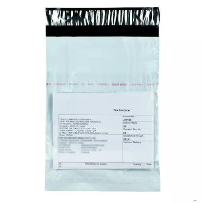 Greymark Plastic Courier Bag/Envelopes/Pouches/Cover With Pod Tamper Proof/Security Bag - 100 pcs